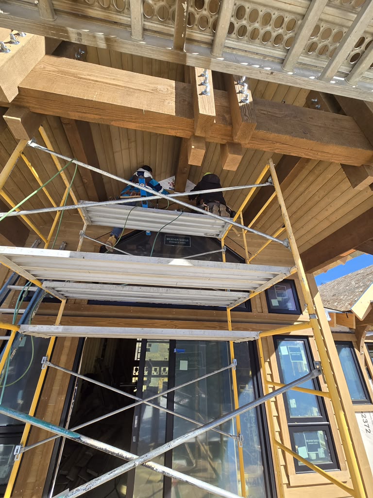 VM Carpentry jobsite photo