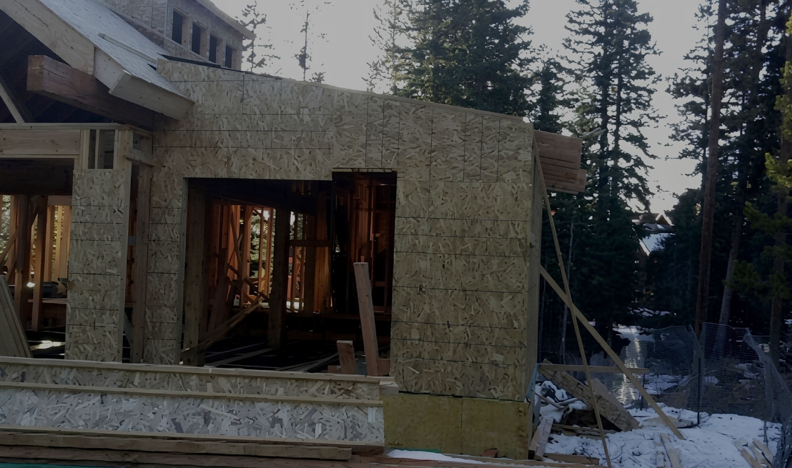 Siding installation on gable by VM Carpentry Colorado